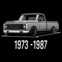 19731987 Funny Squarebody Vintage Tall T-Shirt