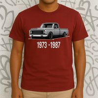 19731987 Funny Squarebody Vintage T-Shirt