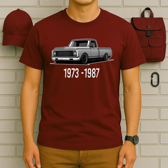 19731987 Funny Squarebody Vintage T-Shirt