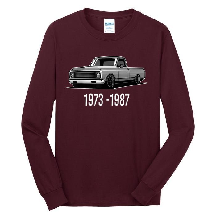 19731987 Funny Squarebody Vintage Tall Long Sleeve T-Shirt