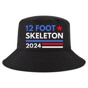 12 Foot Skeleton 2024 Giant Skelly Funny Election Humor Cool Comfort Performance Bucket Hat