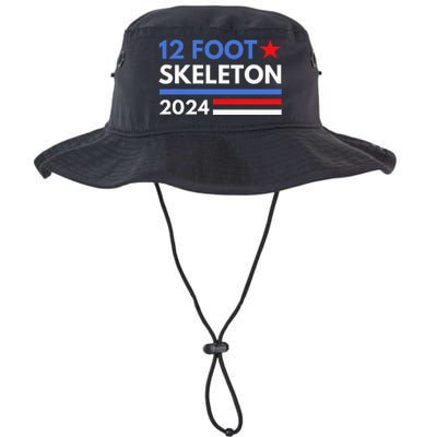 12 Foot Skeleton 2024 Giant Skelly Funny Election Humor Legacy Cool Fit Booney Bucket Hat