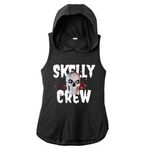 12 Foot Skeleton Club Skelly Crew Ladies PosiCharge Tri-Blend Wicking Draft Hoodie Tank