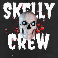 12 Foot Skeleton Club Skelly Crew 7 Panel Mesh Trucker Snapback Hat