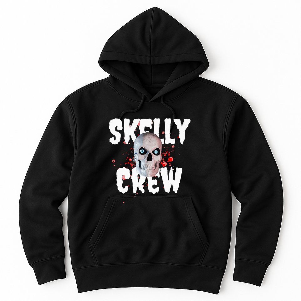 12 Foot Skeleton Club Skelly Crew Hoodie