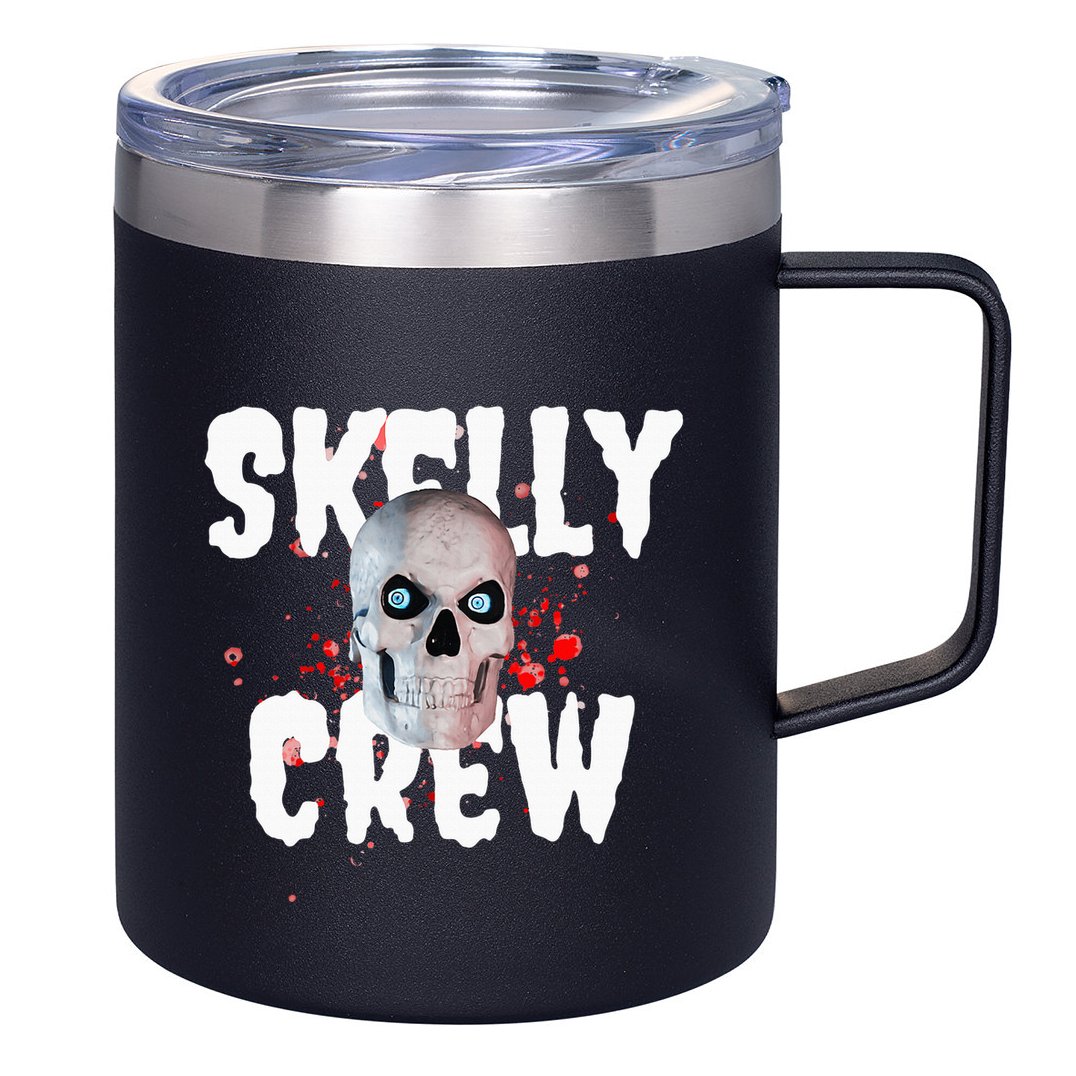 12 Foot Skeleton Club Skelly Crew 12oz Stainless Steel Coffee Mug