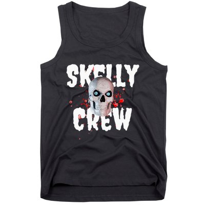 12 Foot Skeleton Club Skelly Crew Tank Top