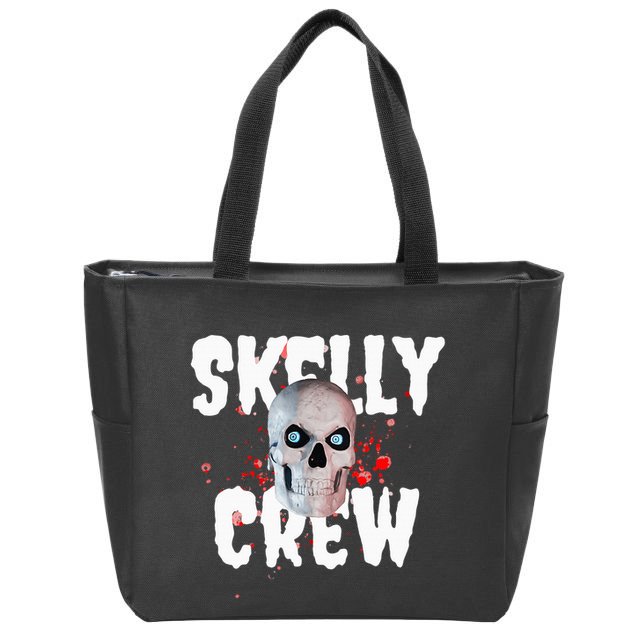 12 Foot Skeleton Club Skelly Crew Zip Tote Bag