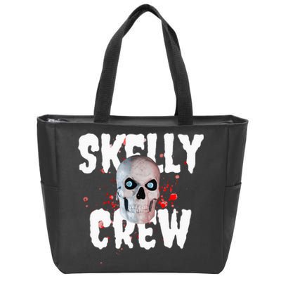 12 Foot Skeleton Club Skelly Crew Zip Tote Bag