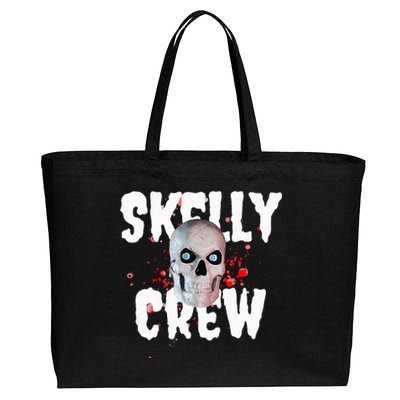 12 Foot Skeleton Club Skelly Crew Cotton Canvas Jumbo Tote