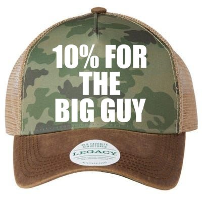 10% For The Big Guy Biden Legacy Tie Dye Trucker Hat