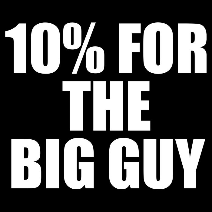 10% For The Big Guy Biden Toddler T-Shirt