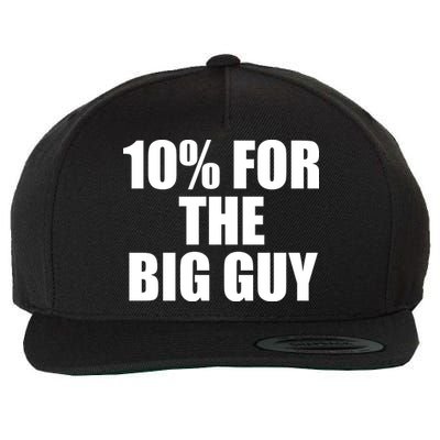 10% For The Big Guy Biden Wool Snapback Cap