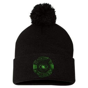 15 Fears Wheel Pom Pom 12in Knit Beanie