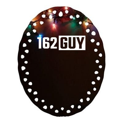 162 Guy Ceramic Oval Ornament