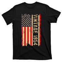 1954 Gifts 70 Years Old American Flag T-Shirt