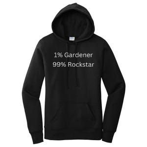 1 Gardening 99 Rockstar Funny Popular Superstar Women's Pullover Hoodie