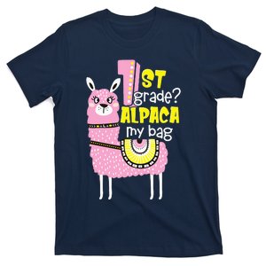 1st grade Alpaca my bag 1st day Loves Alpacas T-Shirt