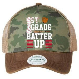 1st Grade Batter Up Legacy Tie Dye Trucker Hat