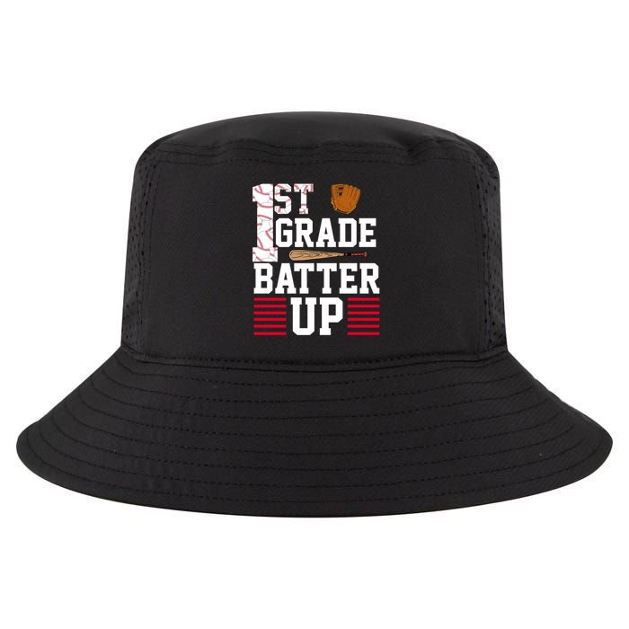 1st Grade Batter Up Cool Comfort Performance Bucket Hat
