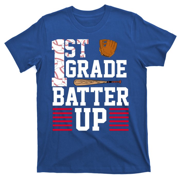 1st Grade Batter Up T-Shirt