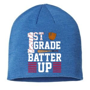 1st Grade Batter Up Sustainable Beanie