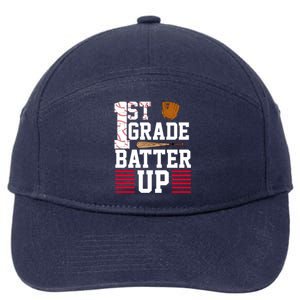 1st Grade Batter Up 7-Panel Snapback Hat