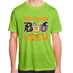 1st Grade Boo Crew Funny Halloween Costume Teacher Student Adult ChromaSoft Performance T-Shirt