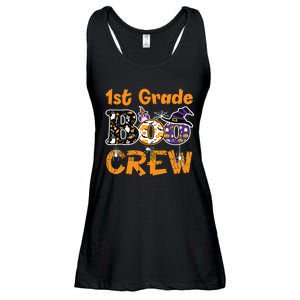 1st Grade Boo Crew Funny Halloween Costume Teacher Student Ladies Essential Flowy Tank