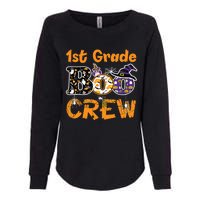 1st Grade Boo Crew Funny Halloween Costume Teacher Student Womens California Wash Sweatshirt