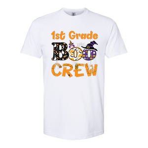 1st Grade Boo Crew Funny Halloween Costume Teacher Student Softstyle CVC T-Shirt