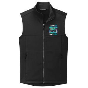 13rd Gaming Birthday gift Level 13 Unlocked Awesome Video Game 2010 Birthday Collective Smooth Fleece Vest