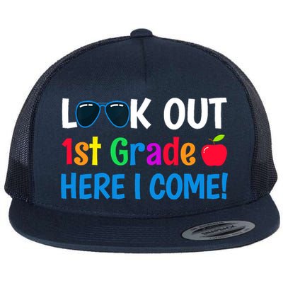 1st Grade Boy Girl Look out 1st Grade Here I Come Flatbill Hat