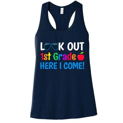 1st Grade Boy Girl Look out 1st Grade Here I Come Womens Tank Top