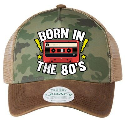 1980 Generation Cassette Retro Party Costume 80S Bro 80S Legacy Tie Dye Trucker Hat