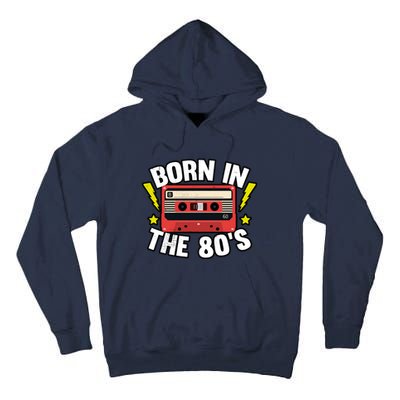 1980 Generation Cassette Retro Party Costume 80S Bro 80S Tall Hoodie