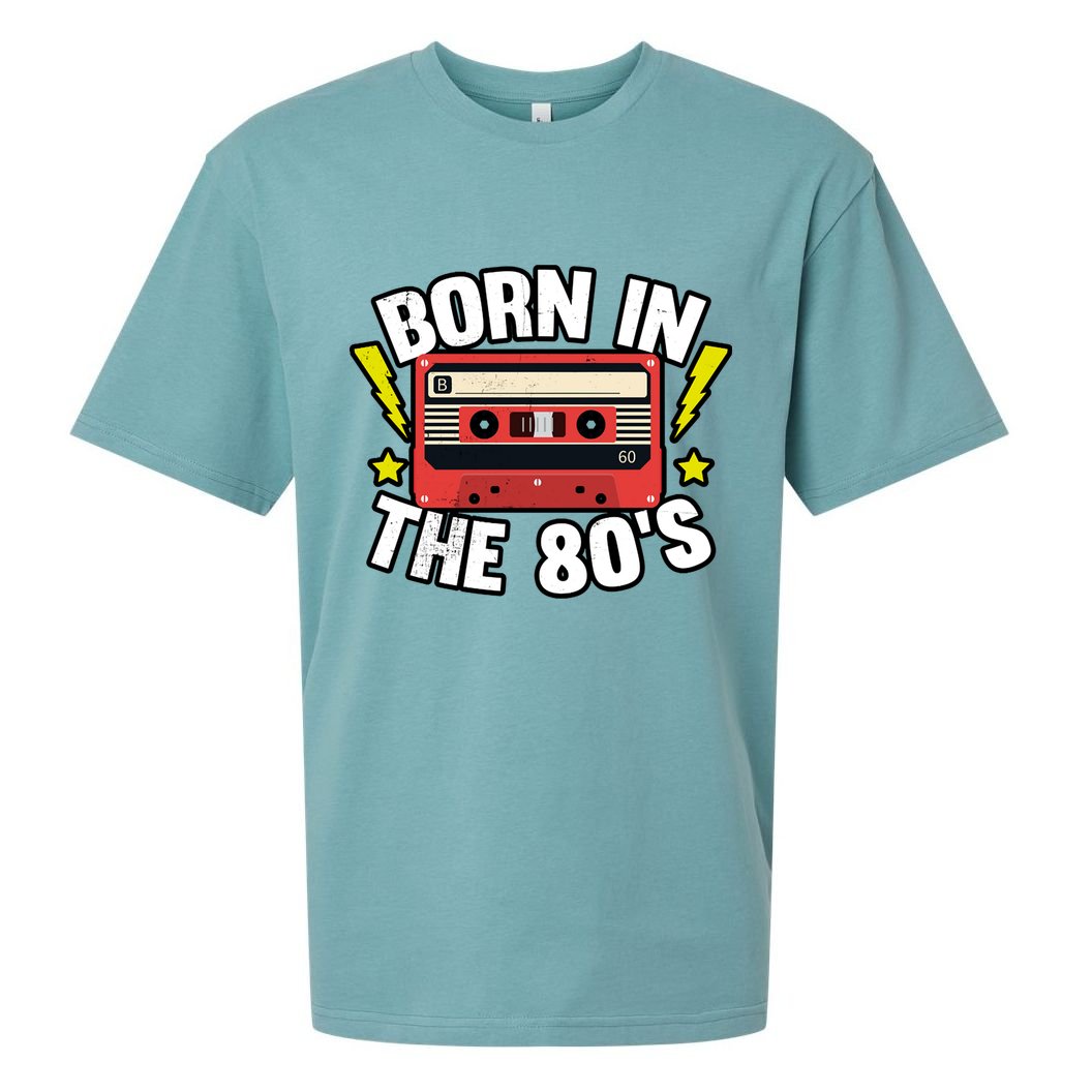 1980 Generation Cassette Retro Party Costume 80S Bro 80S Sueded Cloud Jersey T-Shirt