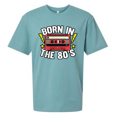 1980 Generation Cassette Retro Party Costume 80S Bro 80S Sueded Cloud Jersey T-Shirt