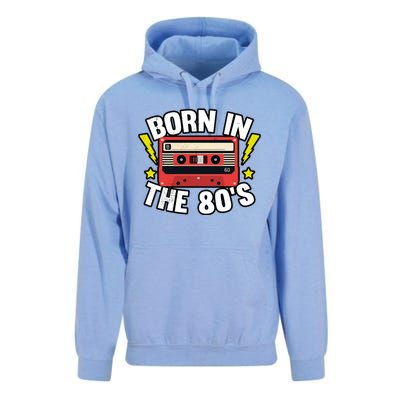 1980 Generation Cassette Retro Party Costume 80S Bro 80S Unisex Surf Hoodie