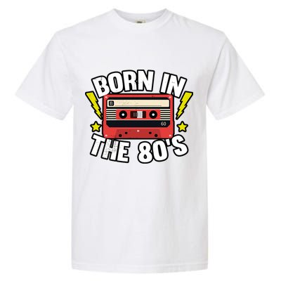 1980 Generation Cassette Retro Party Costume 80S Bro 80S Garment-Dyed Heavyweight T-Shirt