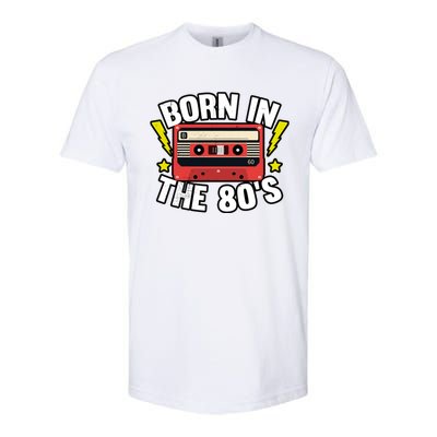 1980 Generation Cassette Retro Party Costume 80S Bro 80S Softstyle CVC T-Shirt