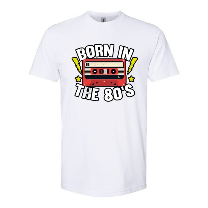 1980 Generation Cassette Retro Party Costume 80S Bro 80S Softstyle CVC T-Shirt