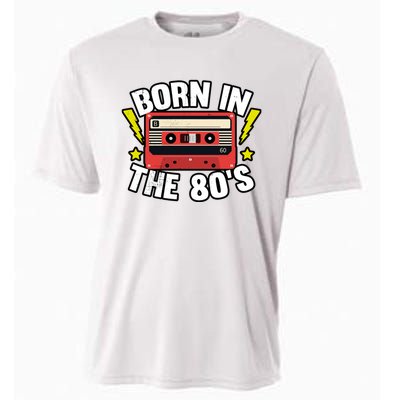 1980 Generation Cassette Retro Party Costume 80S Bro 80S Cooling Performance Crew T-Shirt