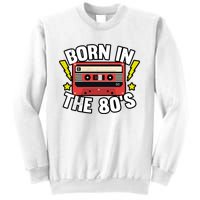 1980 Generation Cassette Retro Party Costume 80S Bro 80S Sweatshirt