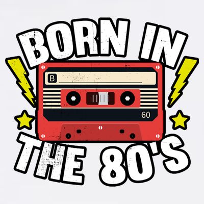 1980 Generation Cassette Retro Party Costume 80S Bro 80S T-Shirt