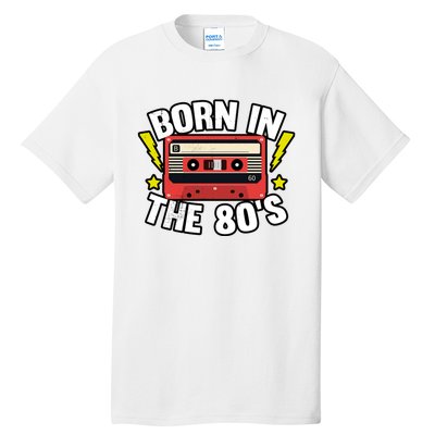 1980 Generation Cassette Retro Party Costume 80S Bro 80S Tall T-Shirt