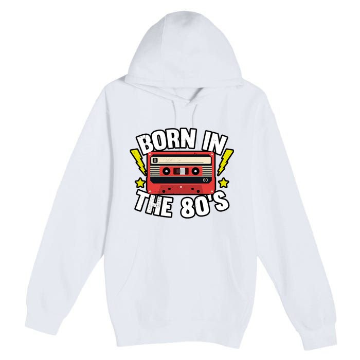 1980 Generation Cassette Retro Party Costume 80S Bro 80S Premium Pullover Hoodie