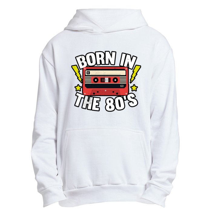 1980 Generation Cassette Retro Party Costume 80S Bro 80S Urban Pullover Hoodie