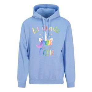 1St Grade Corn First Grade Teacher Unicorn Back To School Gift Unisex Surf Hoodie