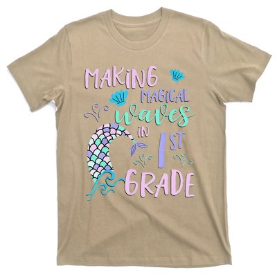 1st Grade Cute Mermaid Frist Day Back To School T-Shirt